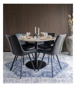 Okrugli blagovaonski stol s pločom stola u mramornom dekoru ø 110 cm Bolzano – House Nordic