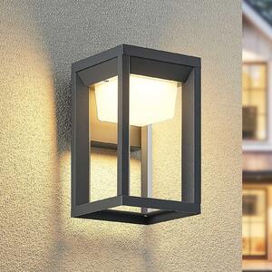 Prios LED vanjska zidna svjetiljka Gamion, antracit, metal, IP54