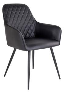 Crne blagovaonske stolice u kompletu od 2 kom Harbo - House Nordic