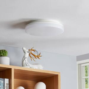 PRIOS Prios Artin LED stropna svjetiljka, senzor, okrugla, 22 cm, Bijela, kupaonica, Plastika