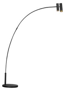 ByRydens 4100920-4002 - Podna lampa PULS 2xGU10/5W/230V crna