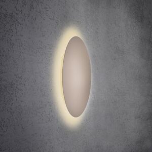 Escale Blade LED zidna svjetiljka, taupe, Ø 59 cm