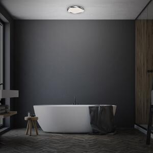 LED stropna svjetiljka Bano Splash IP44 krom 4.000K