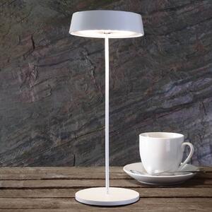 Miram LED stolna lampa na baterije, prigušiva, bijela