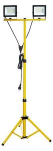 LED Reflektor sa stalkom TIGRA 2xLED/50W/230V 4000K IP54 crna/žuta