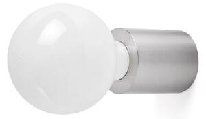 Ten - minimalistička zidna lampa, mat nikal