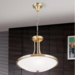 Orion HL 6-1521/3 - Luster na lancu AIDA 3xE27/60W/230V pr. 39,5 cm mesing