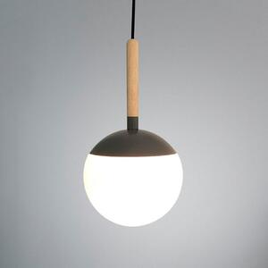 Metalni element u tamno sivoj boji - viseća lampa Mine