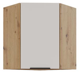 Zondo.hr Gornji kutni kuhinjski ormarić Sayla 60x60 GN-72 1F (45°) (kašmir + hrast artisan). Akcija -6%. 1121428