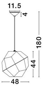 FOGGIA VISILICA E27 /IP20/ZLATNA NL82148748
