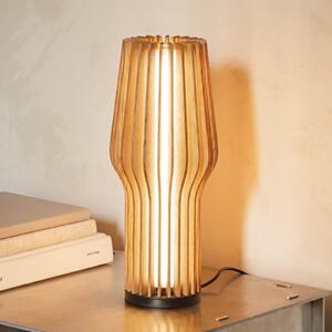EVA Solo LED baterijska stolna svjetiljka Radiant, svijetlo drvo, Ø 9,5 cm