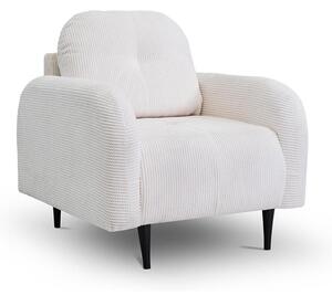 Tapecirana fotelja CLOUDY krem