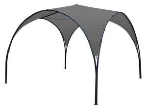 Moderni vrtni paviljon Lugo 3,3 x 3,3 m Garden Point antracit