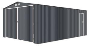 Palmer metalna garaža 3,8 x 5,4 m CoverTech antracit