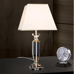 Orion LA 4-1207 - Kristalna stolna lampa POKAL 1xE27/60W/230V krem/prozirna