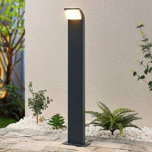 Lucande LED putna svjetiljka Tinna, 80 cm, antracit, IP65, Crno, Aluminij