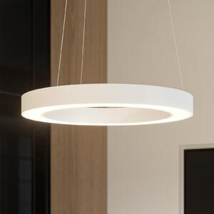 Arcchio Sharelyn LED visilica, 80 cm, prigušiva, Bijela, Kuhinja, Aluminij