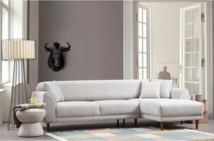 Atelier Del Sofa Kutna garnitura na razvlačenje, Bež, Image Corner Right ( L3-Chl ) - Beige