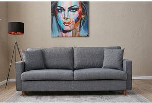 Atelier Del Sofa Trosjed na razvlačenje, Sivo, Eva - Grey