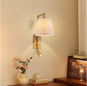 Brilagi - LED Zidna lampa RAYA 1xE14/40W/230V + LED/3W lan/bež