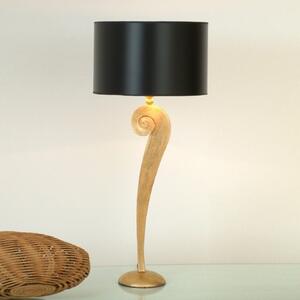 Stolna lampa Lorgolioso u zlatno-crnoj boji