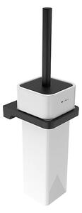 NIMCO MAC 29094K-90 - Zidna četka za WC MAYA bijela/mat crna