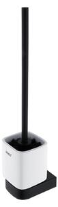 NIMCO NKC 30094KN-90 - Zidna četka za WC NIKAU bijela/mat crna