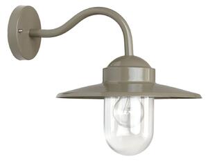 K.S. Verlichting Taupe vanjska zidna svjetiljka Dolce, Sivo, Metal