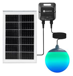 Aigostar LED RGBW solarna svjetiljka MESH 20W/3,7V 4000mAh 2700-6500K IP65 pr.15