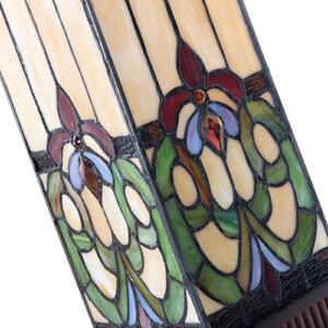 Stolna lampa 5907, staklo u boji u Tiffany stilu