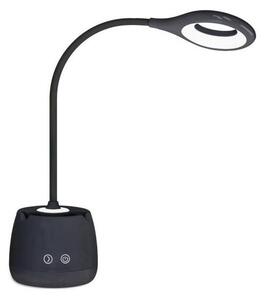 LED Prig. fleksi. punjiva stolna lampa LUSIA LED/5W/5V 3000/4000K 1200 mAh crna