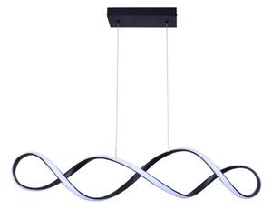 LED Luster na sajli INFINITO LED/34W/230V crna