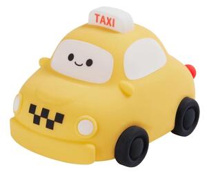 LED Prigušiva dječja dodirna lampa TAXI LED/1W/5V USB 1200 mAh žuta