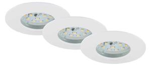 Briloner 7231-036 -SET 3x LED Ugradbena svjetiljka za kupaonicu LED/5,5W/230V IP44