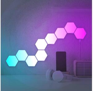 LED RGBW Pri. zidna dekorativna svjetiljka MAYA LED/1W/230V + daljinski upravljač