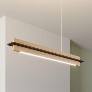 Rothfels LED visilica Lexa, hrast/crna, dužina 78 cm