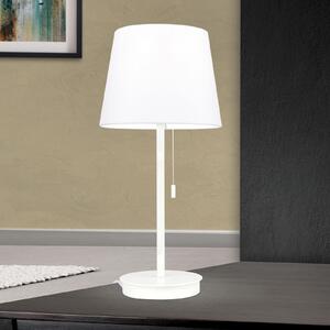 Ludwig stolna lampa s USB priključkom, bijela