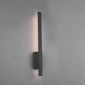 Tawa LED vanjska zidna svjetiljka od aluminija, antracit