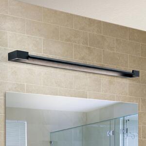 ORION Marilyn LED svjetiljka za ogledalo u crnoj boji, širine 90 cm, Crno, kupaonica, Metal