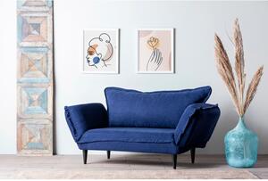 Atelier Del Sofa Dvosjed na razvlačenje, Mornarsko plava, Vino Daybed - Navy Blue \GR125\01