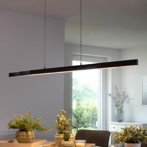 Q-Smart-Home Paul Neuhaus Q-ARIAN LED visilica, antracit, prigušiva, Crno, Dnevni boravak/blagovaonica, Metal