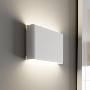 Nowodvorski Lighting Haga zidna svjetiljka, bijela, metalna, G9, gore/dolje, širine 25,5 cm, prigušiva, Bijela, Dnevni boravak/blagovaonica, Metal