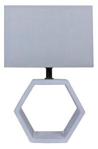 Stolna lampa VIDAL 1xE27/40W/230V siva