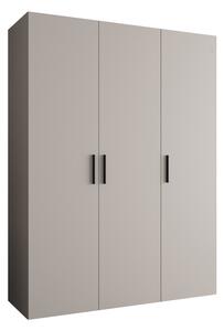 Zondo.hr Ormar za garderobu 150 cm Borry 1 (kašmir + crna). Akcija -19%. 1125764