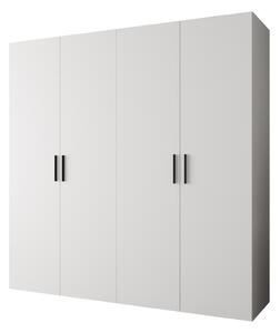 Zondo.hr Ormar za garderobu 200 cm Borry 1 (bijela + crna). Akcija -19%. 1125769