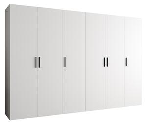 Zondo.hr Ormar za garderobu 300 cm Borry 1 (bijela + crna). Akcija -19%. 1125791