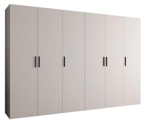 Zondo.hr Ormar za garderobu 300 cm Borry 1 (kašmir + crna). Akcija -19%. 1125797