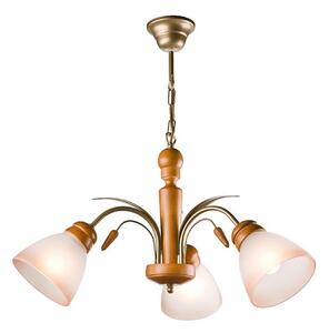Luster na lancu TULIPAN 3xE27/60W/230V bukva