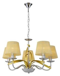 Luster na lancu DIVA 5xE14/40W/230V