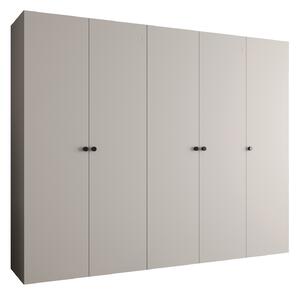 Zondo.hr Ormar za garderobu 250 cm Parna 1 (kašmir + crna). Akcija -20%. 1125896